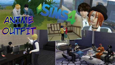 The Sims 4 Anime Outfit Download Youtube