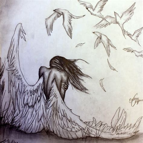 Desenhos De Anjos Para Desenhar