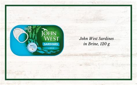 John West Sardines In Brine 120 G Grocery And Gourmet Foods