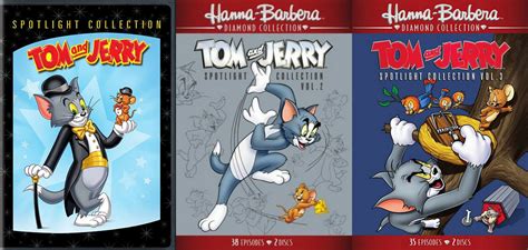 Tom And Jerry Spotlight Collection Complete Volumes 1 3 1 2 3 New Dvd