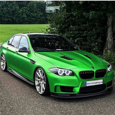 Rendering Mattgrüner Bmw M5 F10 By Tuningblogeu