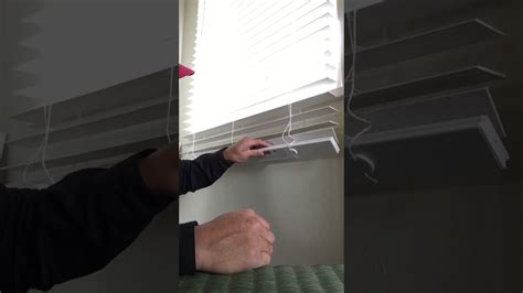 Learn how to fix window blinds & shades from the experts at blinds.com™. How to shorten levolor 2" faux wood cordless blinds part 1 ...