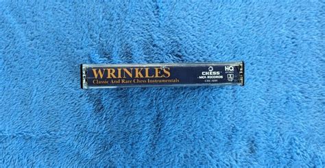 Wrinkles Classic And Rare Chess Instrumentals Cassette Tape 1989 Blues