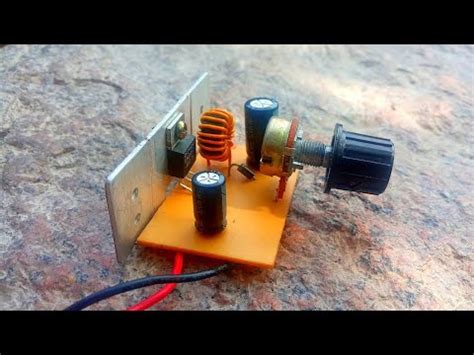 Diy Variable Buck Converter Circuit Youtube