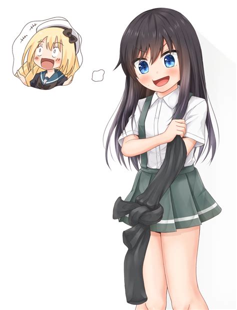 comiching asashio kancolle jervis kancolle kantai collection commentary request highres