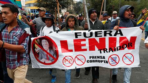 Las Protestas Sociales En Ecuador
