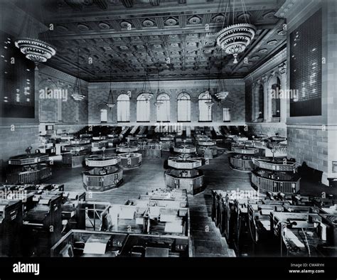 Trading Floor Of The Former New York Curb Exchange Renamed The