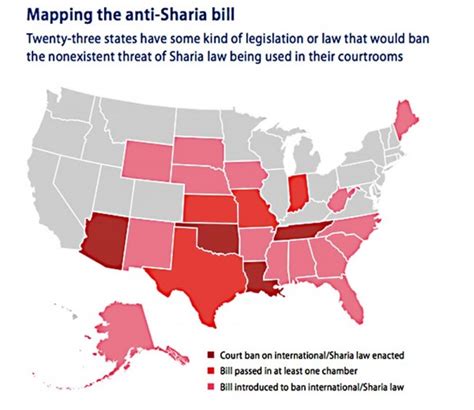 Anti Sharia Laws Map 600×519
