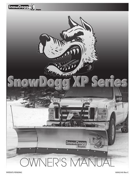 Snowdogg Xp Series Owners Manual Pdf Download Manualslib