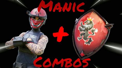 Manic Skin Best Combos Fortnite Battle Royale Youtube