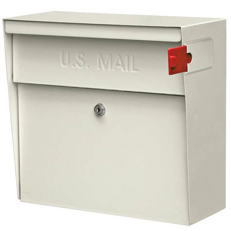 Mail Boss Metro Locking Wall Mount Mailbox With High Security