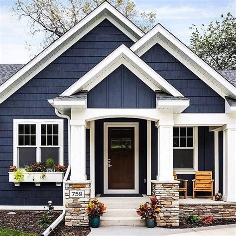 20 Charming Home Exterior Color Combination For Home Look More