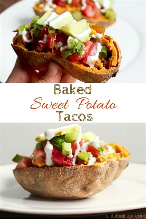 Baked Sweet Potato Tacos Recipe Sweet Potato Tacos