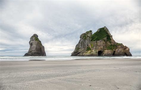 Wharariki Beach New Zealand Landscapes