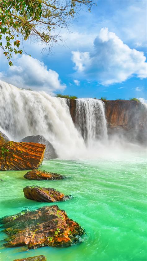 Beautiful Wallpaper Nature Waterfall