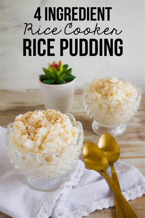Easy Rice Pudding Recipe 4 Ingredients 30 Days Blog