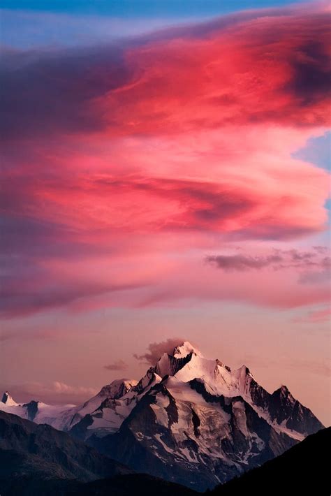 Pink Mountains Wallpapers Top Free Pink Mountains