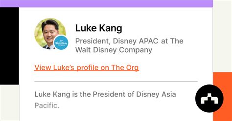 luke kang president disney apac at the walt disney company the org