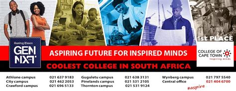 List Of All Colleges In Cape Town In 2021 Choose The Best Higher