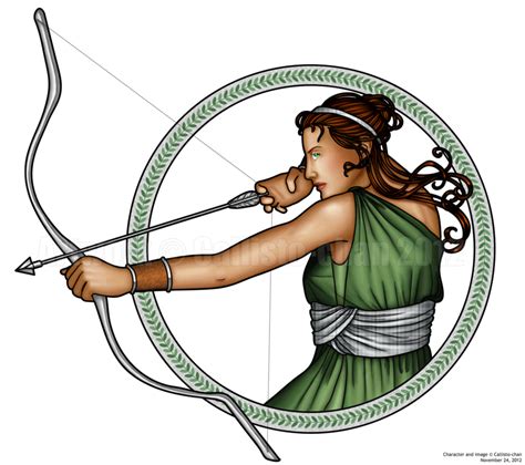 Artemis By Callisto Chan Greek And Roman Mythology Greek Gods And