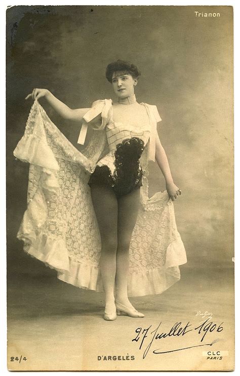 Vintage Burlesque Dancer