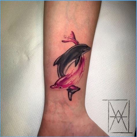 40 Cute And Lovely Dolphin Tattoos Designs Youll Fall In Love Instantly