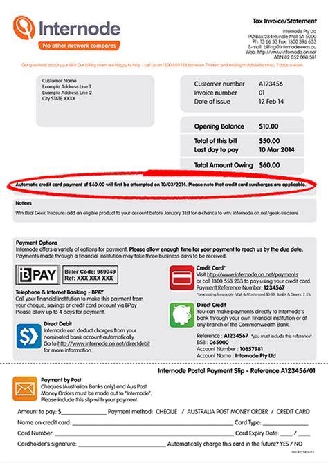 Using multiple credit cards also could complicate the payment process for the consumer. Internode :: Support :: Accounts and Billing :: Payment Methods :: Avoid the Surcharge