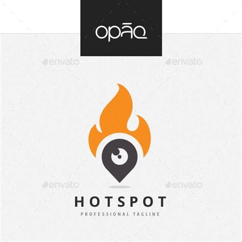 Hot Spot Logo Logo Design Diy Logo Design Template Logo