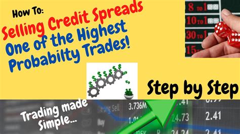 Selling Credit Spreads One Of The Highest Probability Of Trades You Can Make Youtube