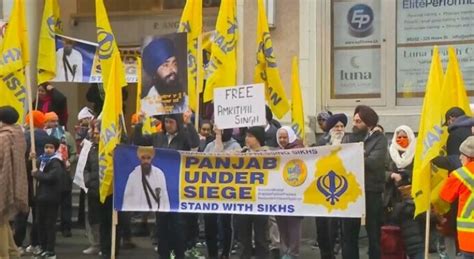 india summons canadian diplomat over sikh protests