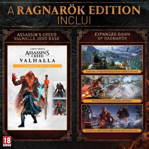 Assassins Creed Valhalla Ragnarok Edition Ps Ps Novo