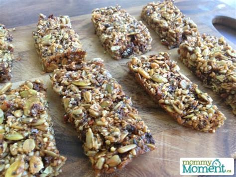 Nut Free Bars Mommy Moment