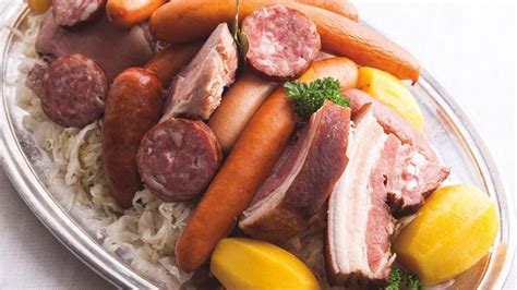 Choucroute traditionnelle avec