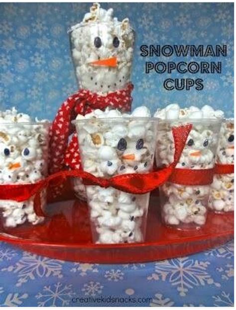 And there are so many fun concepts to weave into your spring theme preschool activities! Snowman popcorn for winter movie nights. | Preschool ...