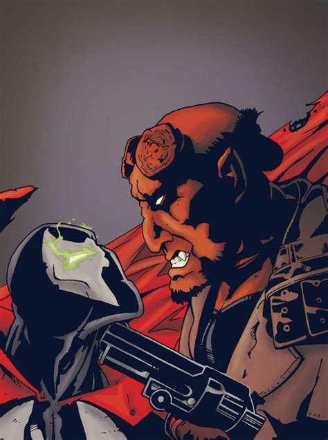 Hellboy Vs Spawn Spawn Comics Star Wars Images Superhero