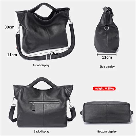 Zency Fashion Women Handbag 100 Genuine Leather Ladies Casual Tote B