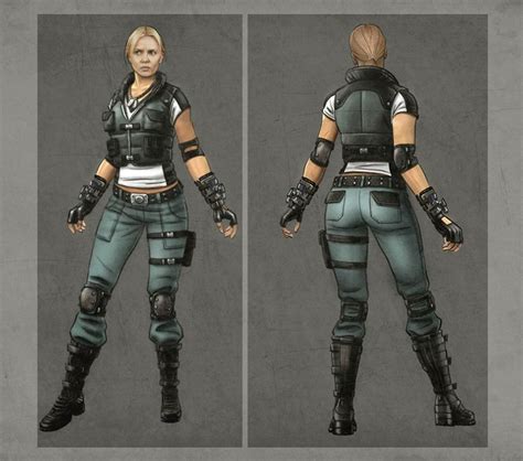 Tournament Sonya Blade Concept Characters And Art Mortal Kombat X