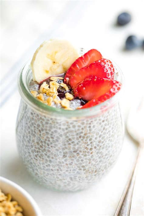 Overnight Chia Pudding Easy Recipe Flavor And Topping Ideas