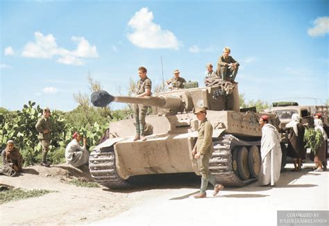 Tiger I Crew In Tunisia R Tankporn