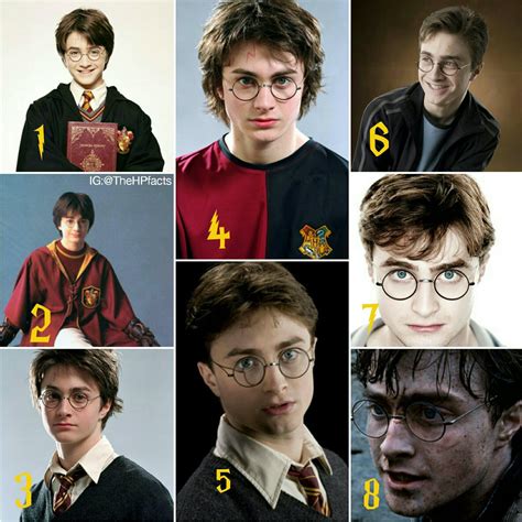 Harry Potter Through The Years