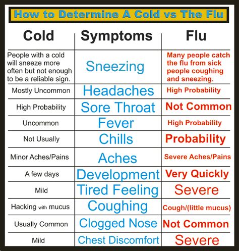 Cold And Flu Influenza Symptoms Treatments Causes And Prevention