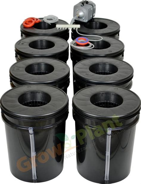 Kit Dwc Aerobucket Completo 8 Mercado Livre