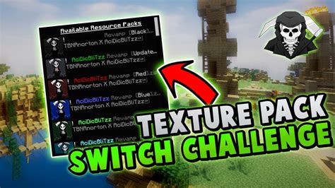 The Changing Texture Packs Challenge V2 Hypixel Skywars Youtube