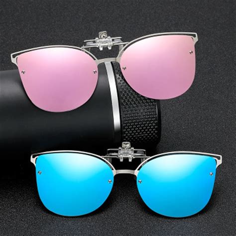 polarized cat sunglasses women luxury driving clip on myopia eyeglasses female flip up eyewear
