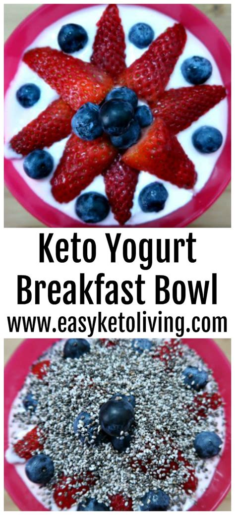 The best yogurt brands (& the worst) for your. Keto Yogurt Breakfast Bowl - an easy low carb yoghurt ...