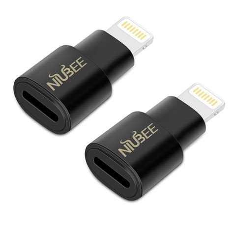 Iphone Lightning Extender Adapter Male To Female Audio Charger