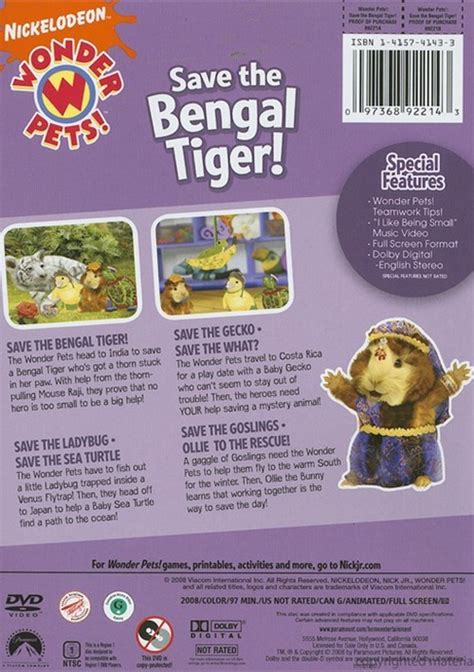 Wonder Pets Save The Bengal Tiger New Movies Emsoftware