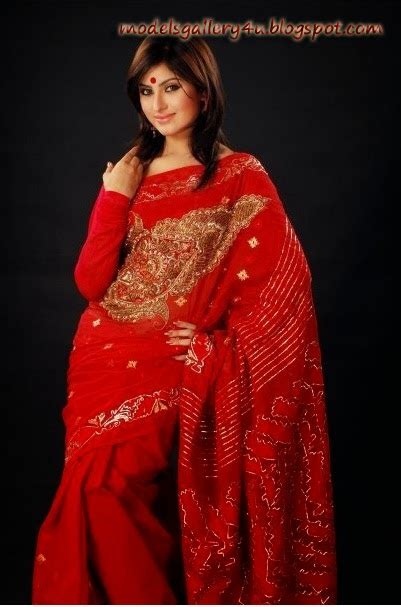 Shokh Bangladeshi Hot Model In Sharee Zero Actress