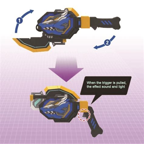 Miniforce Penta X Double Sword Gun Bolt Volt Lazer Weapon Transweapon