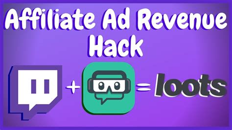 These are the recommended solutions for your problem, selecting from sources of help. How To Make Money As A Twitch Affiliate - Ad Revenue ...